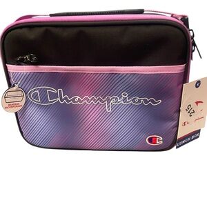 Champion Women's Black and Pink lunchbox